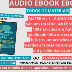 MATERIAL 1 - ÁUDIO EBOOK EBÓ - AUDIO E APOSTILA